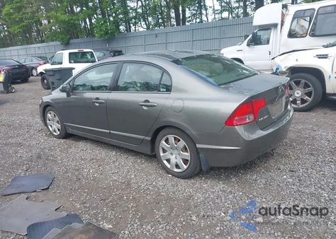 2006 Honda Civic Lx из США, поврежденный, VIN 2HGFA16506H525324